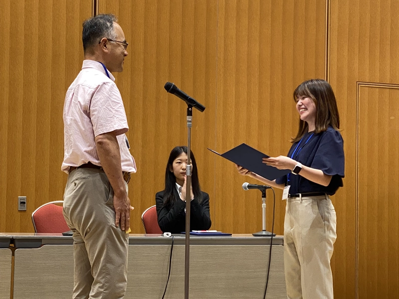 【ＧＣ学部卒業生の髙木麻未さんが国際法学会主催「第11回小田滋賞」の奨励賞を受賞しました】